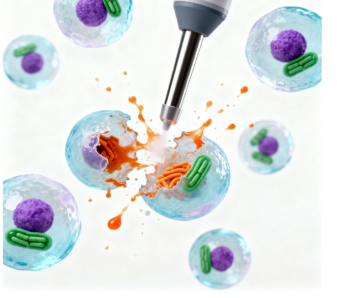 精準(zhǔn)控溫 + 低噪音!一體式超聲波細(xì)胞破碎儀滿(mǎn)足實(shí)驗(yàn)室全天候樣品處理需求